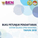 Download Buku Petunjuk Pendaftaran Sistem Seleksi CPNS Nasional Tahun 2018
