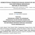 Kemenpan RB Umumkan Perubahan Jadwal Pelaksanaan Seleksi CPNS 2018