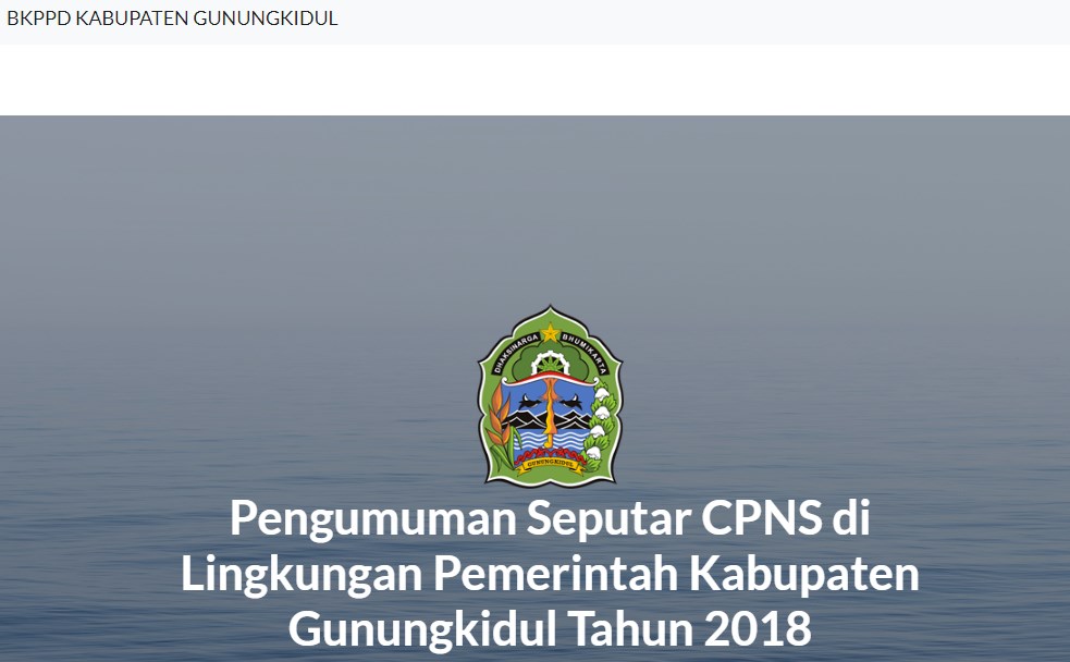 Jadwal dan Lokasi Tes Kompetensi Dasar CPNS Kabupaten Gunungkidul Tahun 2018