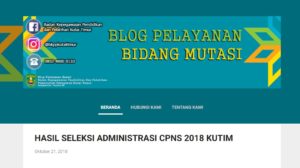 Jadwal dan Lokasi Tes Kompetensi Dasar CPNS Kabupaten Kutai Timur Tahun 2018