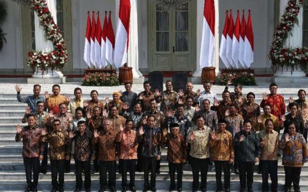 Daftar Nama Menteri Kabinet Indonesia Maju Periode 2019-2024