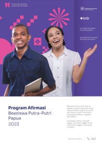 Buku Panduan Beasiswa Putra Putri Papua Tahun 2023