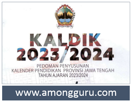 Kalender Pendidikan Provinsi Jawa Tengah Tahun Ajaran 2023/2024